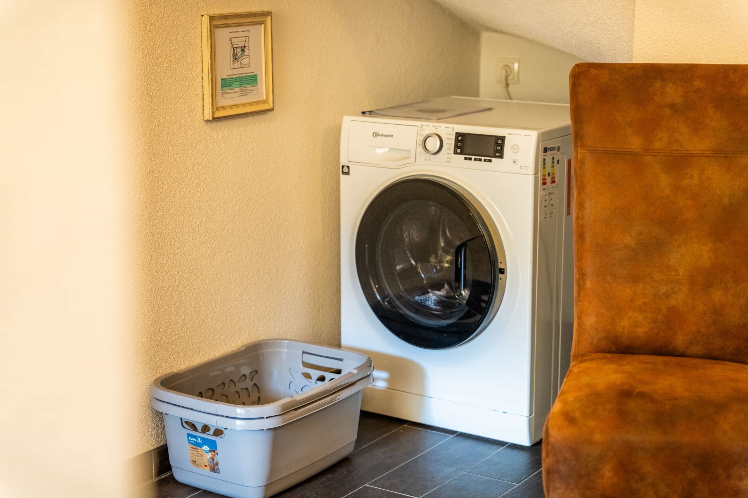 Washing Machine in the holiday house in St. Anton am Arlberg
